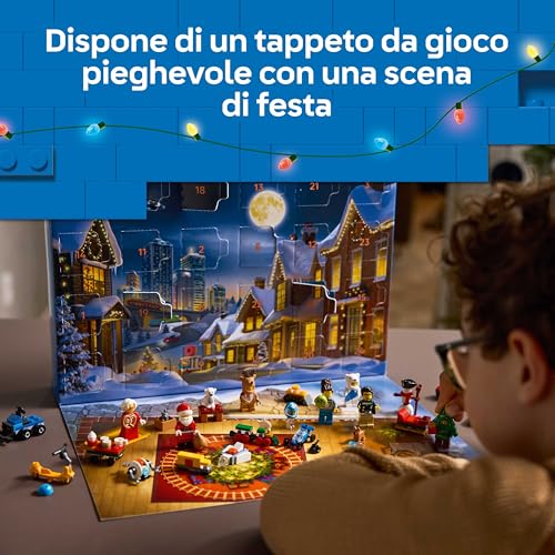 LEGO City 60475 - Calendario dell'Avvento 2025 per Bambini e Bambine da 5 Anni