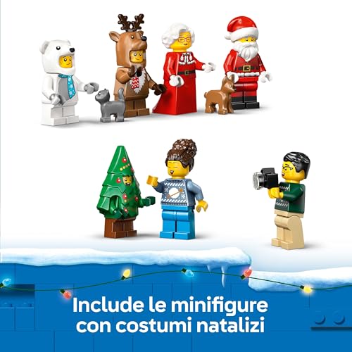 LEGO City 60475 - Calendario dell'Avvento 2025 per Bambini e Bambine da 5 Anni