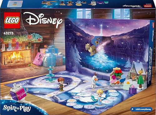 LEGO Disney Frozen 43273 - Calendario dell'Avvento 2025 - Gioco di costruzione con le Principesse Disney per Bambine e Bambini da 5 Anni