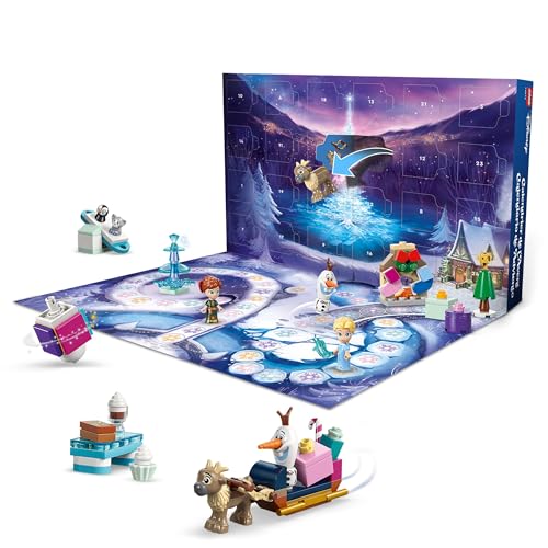 LEGO Disney Frozen 43273 - Calendario dell'Avvento 2025 - Gioco di costruzione con le Principesse Disney per Bambine e Bambini da 5 Anni