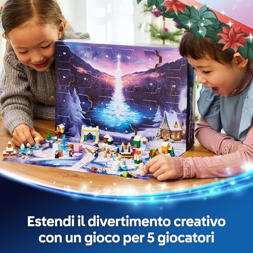 LEGO Disney Frozen 43273 - Calendario dell'Avvento 2025 - Gioco di costruzione con le Principesse Disney per Bambine e Bambini da 5 Anni