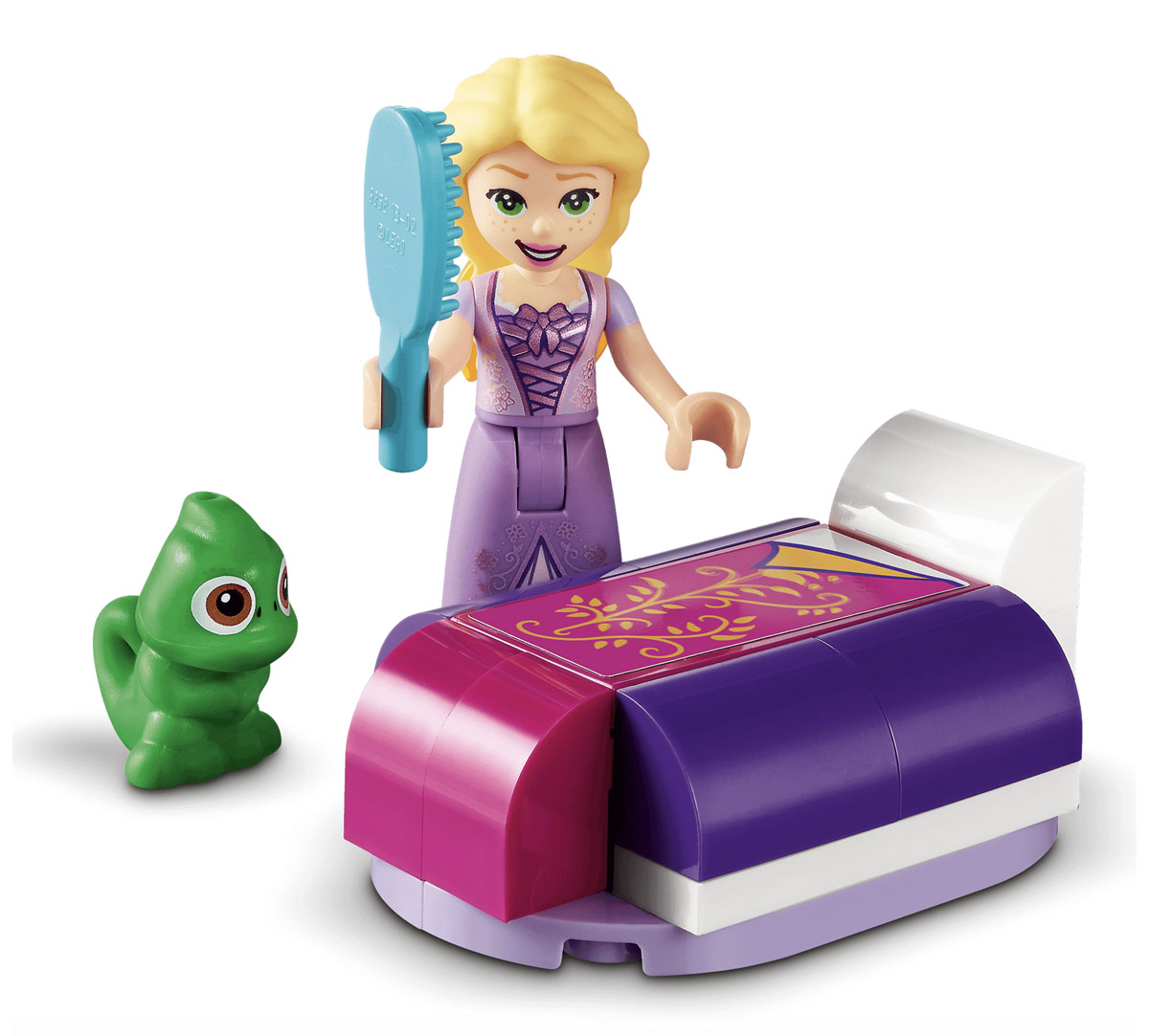 Lego Disney Princess 43187 - Torre di Rapunzel letto