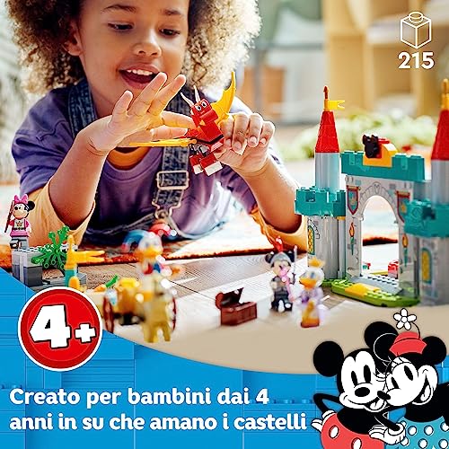 LEGO Disney 10780 - Topolino e i suoi Amici Paladini del Castello