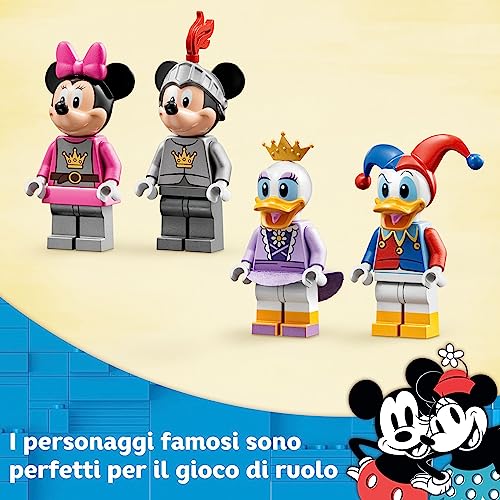 LEGO Disney 10780 - Topolino e i suoi Amici Paladini del Castello