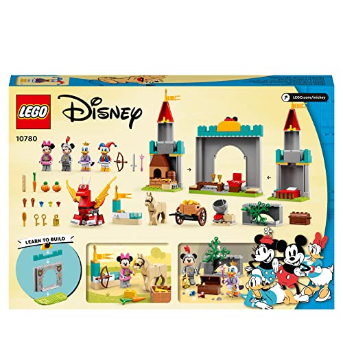 LEGO Disney 10780 - Topolino e i suoi Amici Paladini del Castello