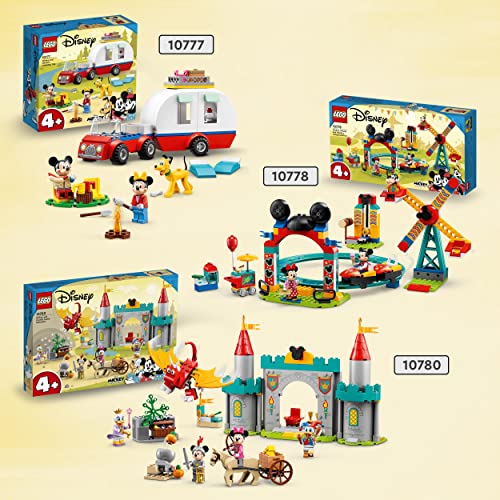 LEGO Disney 10777 - Mickey and Friends Vacanza in Campeggio con Topolino e Minnie