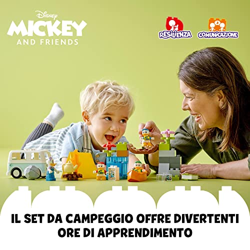 LEGO DUPLO 10997 - Disney Topolino e i suoi Amici Avventura in Campeggio