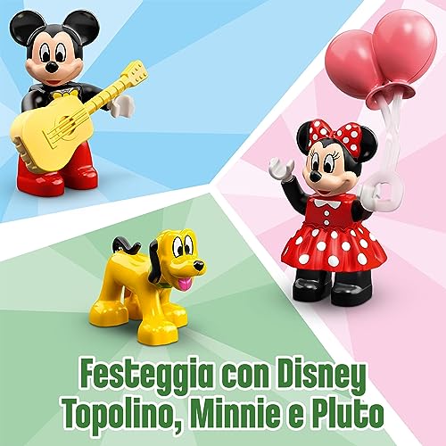 LEGO DUPLO 10941 Disney Il Treno del Compleanno di Topolino e Minnie