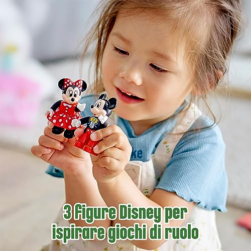LEGO DUPLO 10941 Disney Il Treno del Compleanno di Topolino e Minnie