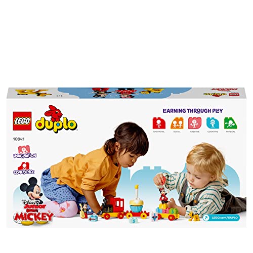 LEGO DUPLO 10941 Disney Il Treno del Compleanno di Topolino e Minnie