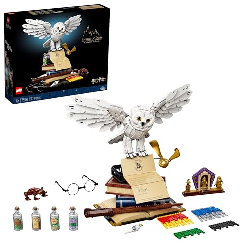 LEGO Harry Potter 76391, Edvige Hogwarts Icons - Edizione da Collezione