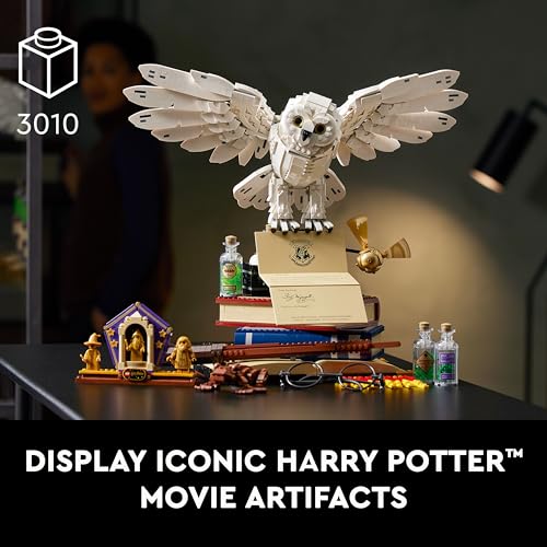LEGO Harry Potter 76391, Edvige Hogwarts Icons - Edizione da Collezione