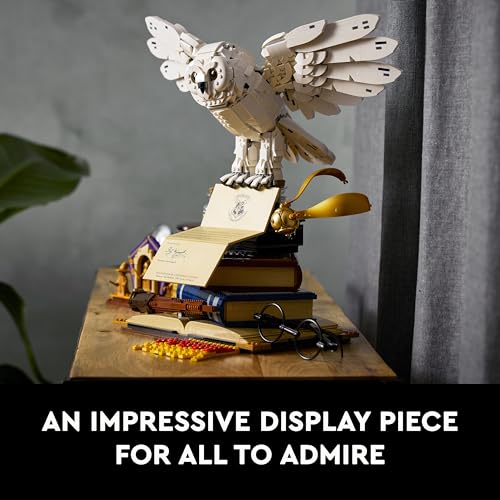 LEGO Harry Potter 76391, Edvige Hogwarts Icons - Edizione da Collezione