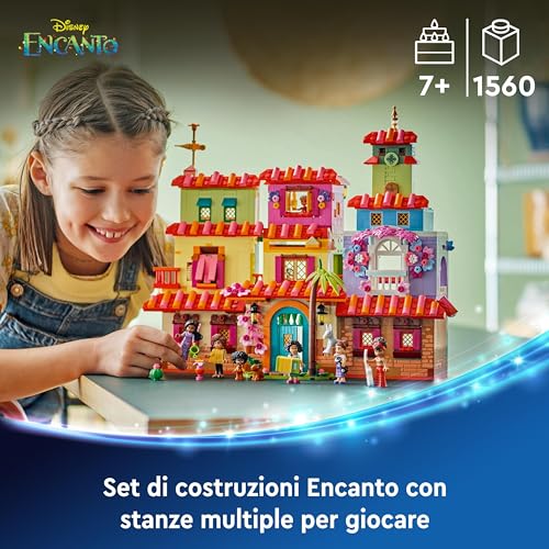 LEGO La Magica Casa dei Madrigal, Casa di Encanto da Costruire, per Bambini da 7 Anni - Lego 43245