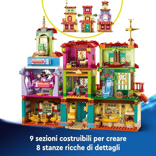 LEGO La Magica Casa dei Madrigal, Casa di Encanto da Costruire, per Bambini da 7 Anni - Lego 43245