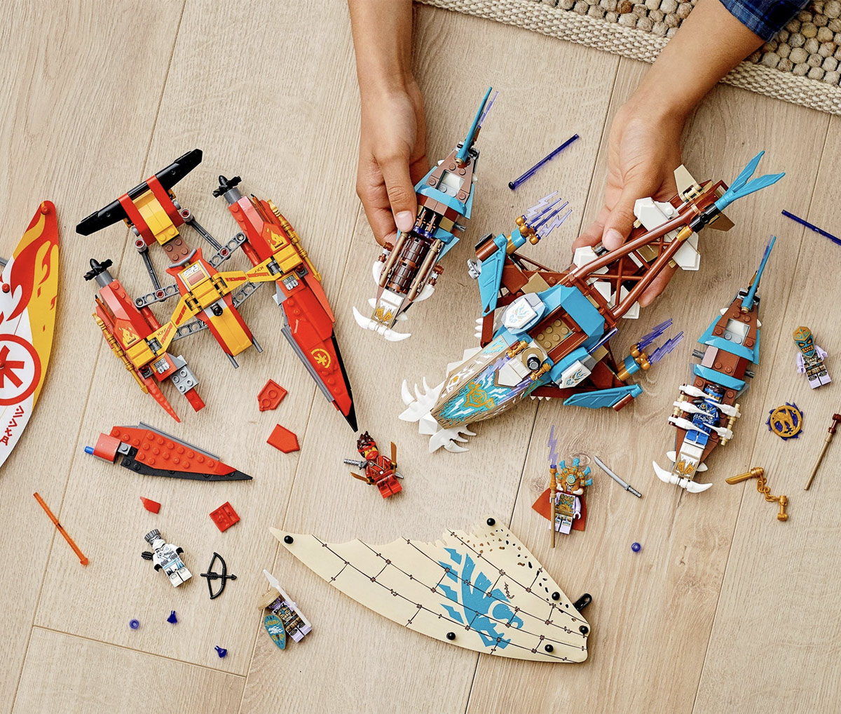 Lego Ninjago 71748 - 780 Mattoncini