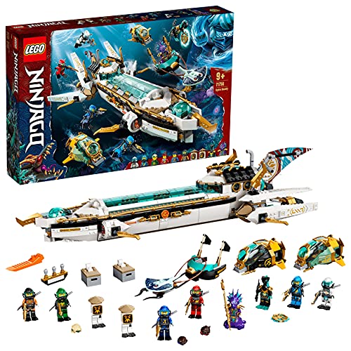 LEGO NINJAGO 71756 - Idro Vascello, Sottomarino Giocattolo per Bambini