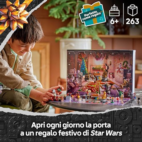 LEGO Star Wars 75418 Calendario dell'Avvento per Bambini da 6 Anni in su - Giocattolo di costruzioni