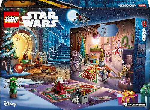 LEGO Star Wars 75418 Calendario dell'Avvento per Bambini da 6 Anni in su - Giocattolo di costruzioni
