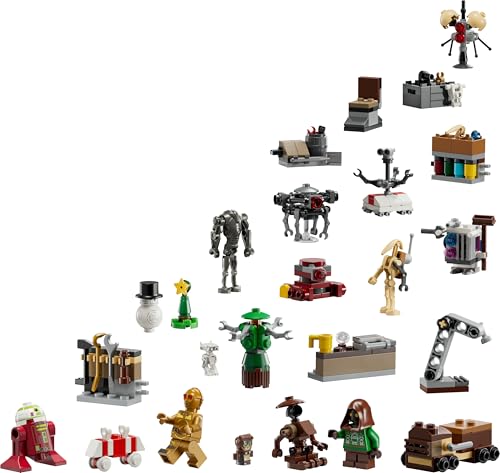 LEGO Star Wars 75418 Calendario dell'Avvento per Bambini da 6 Anni in su - Giocattolo di costruzioni