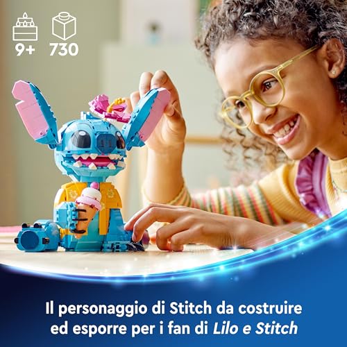 LEGO Stitch 43249, Set costruzioni da 9 Anni