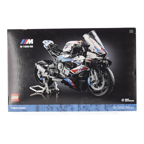 LEGO Technic BMW M 1000 RR 42130, Moto da Costruire Superbike in scala 1:5