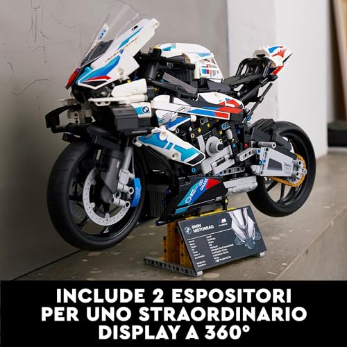 LEGO Technic BMW M 1000 RR 42130, Moto da Costruire Superbike in scala 1:5