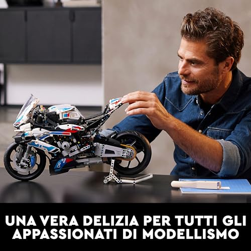 LEGO Technic BMW M 1000 RR 42130, Moto da Costruire Superbike in scala 1:5