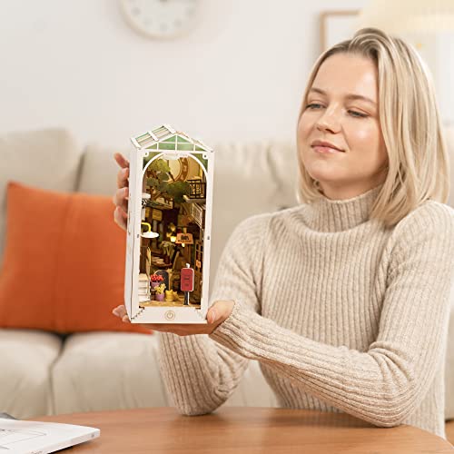 Libreria Sunshine Town - Puzzle in Legno 3d, ROBOTIME