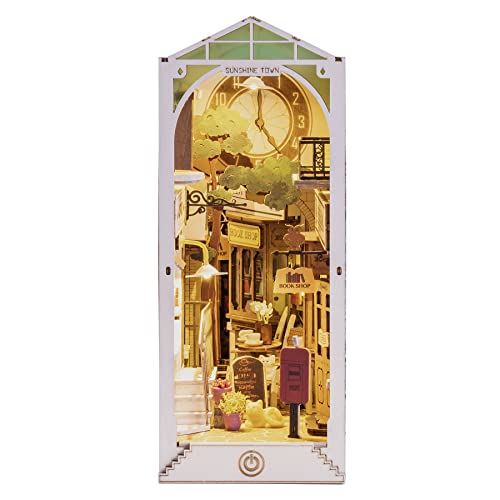 Libreria Sunshine Town - Puzzle in Legno 3d, ROBOTIME
