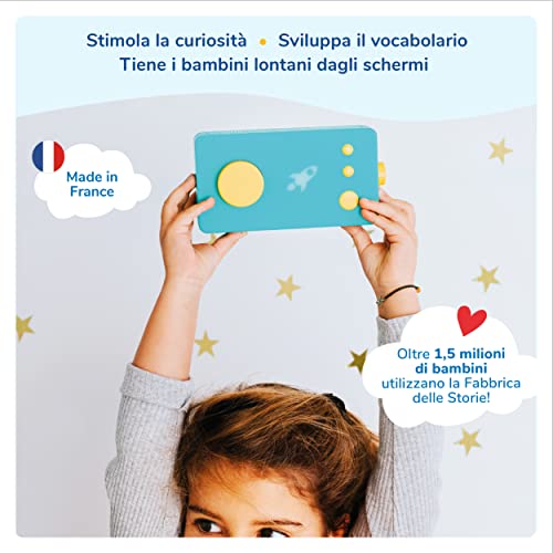 LUNII - La Fabbrica delle Storie, Raccontastorie interattivo per bambini da 3 a 8 anni, in italiano