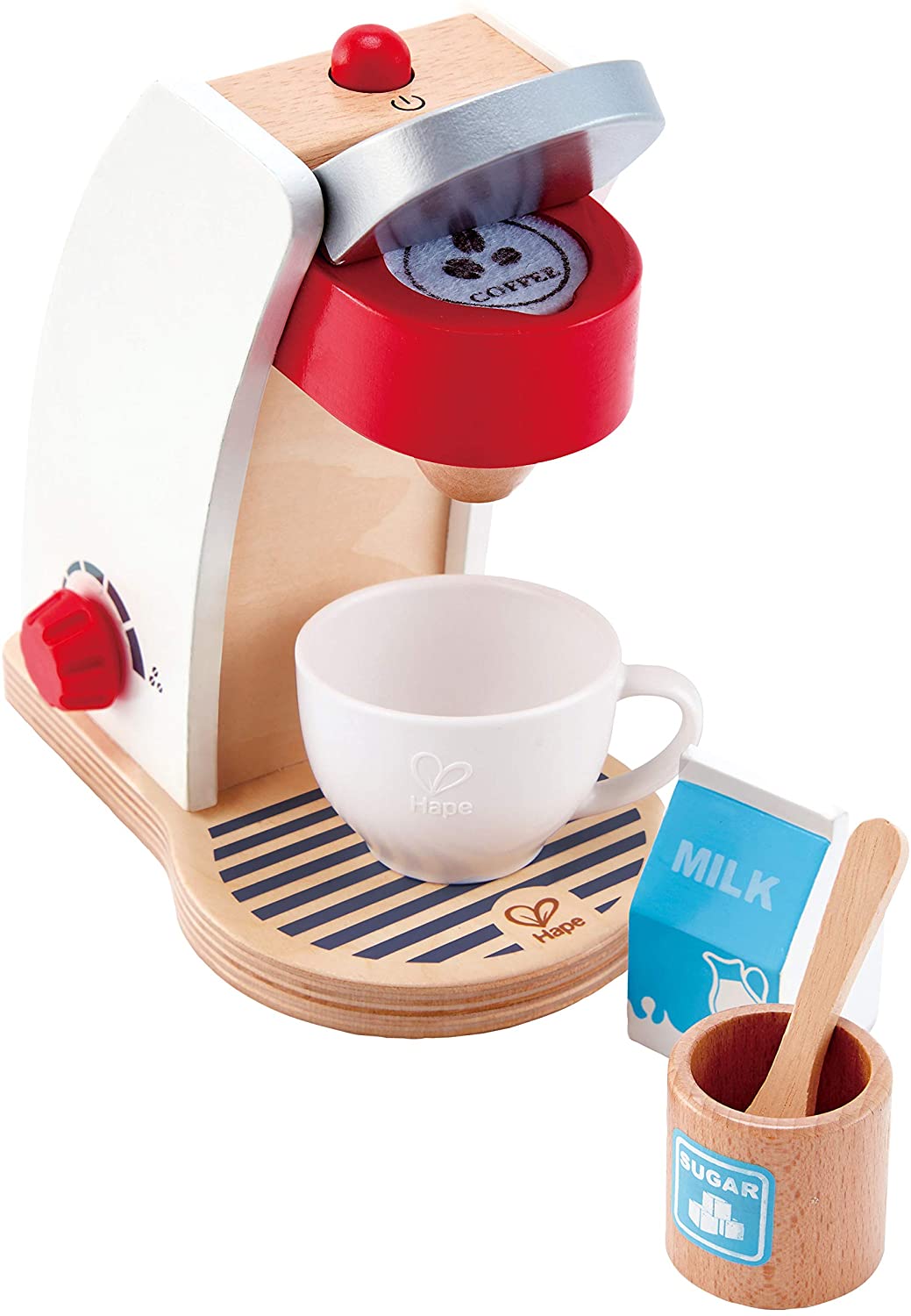 Macchina del caffè per bambini - gioco in legno Hape