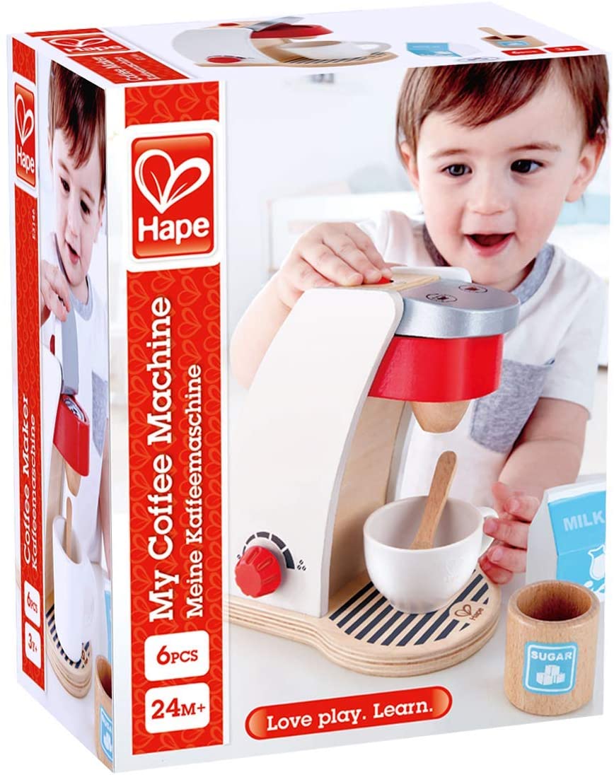 Macchina del caffè per bambini - gioco in legno Hape