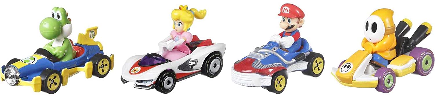 Macchinine Super Mario Kart Hot Wheels