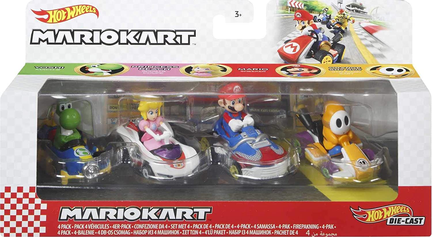 Macchinine Super Mario Kart Hot Wheels