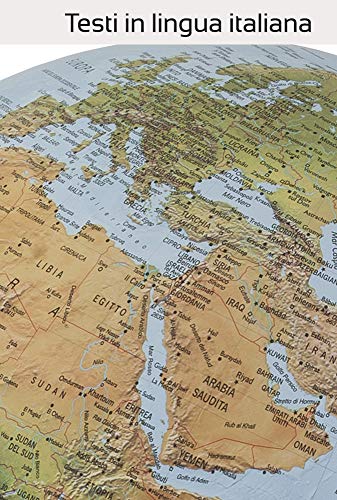 Mappamondo 3d in Rilievo e Luminoso - Tecnodidattica