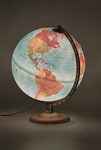 Mappamondo 3d in Rilievo e Luminoso - Tecnodidattica