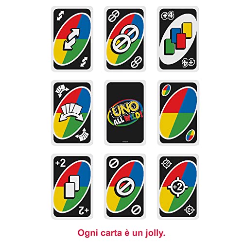 Ogni carta è un jolly in UNO All Wild! - Il gioco delle sorprese Mattel Games