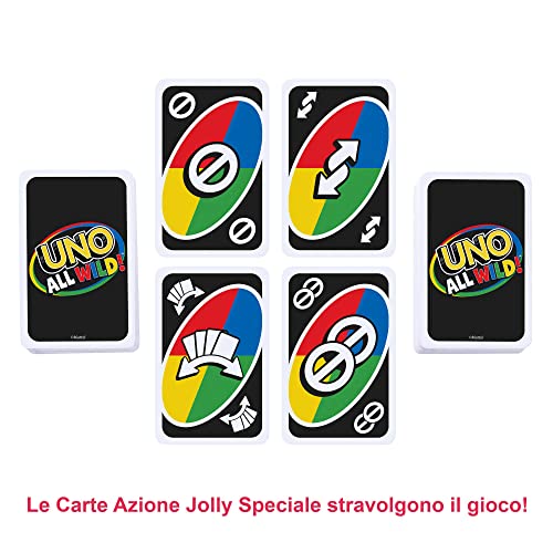 Ogni carta è un jolly in UNO All Wild! - Il gioco delle sorprese Mattel Games