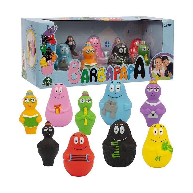 Mini Personaggi Famiglia Barbapapà  8 cm - Giochi Preziosi