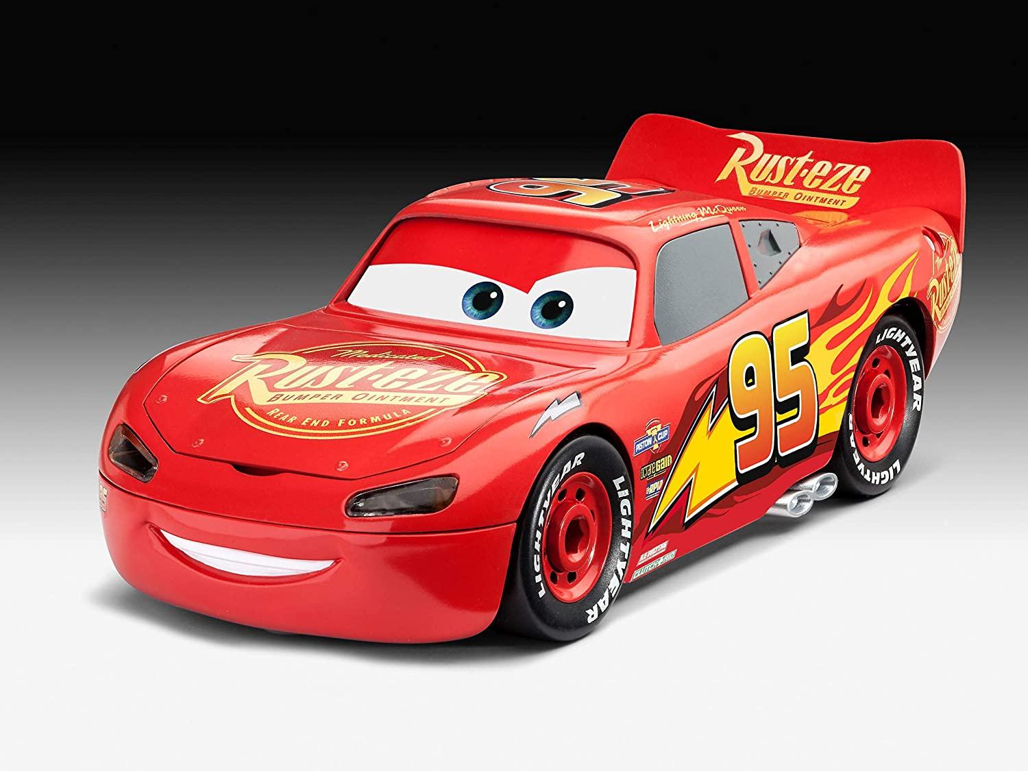 Modellino Cars Saetta McQueen Disney Pixar da assemblare - Revell