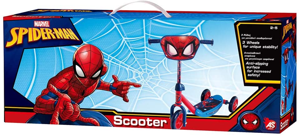 Monopattino Spiderman a 3 ruote - Rocco Giocattoli
