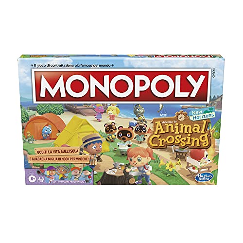 Monopoly Animal Crossing, gioco da tavolo da 8 anni - Hasbro Gaming