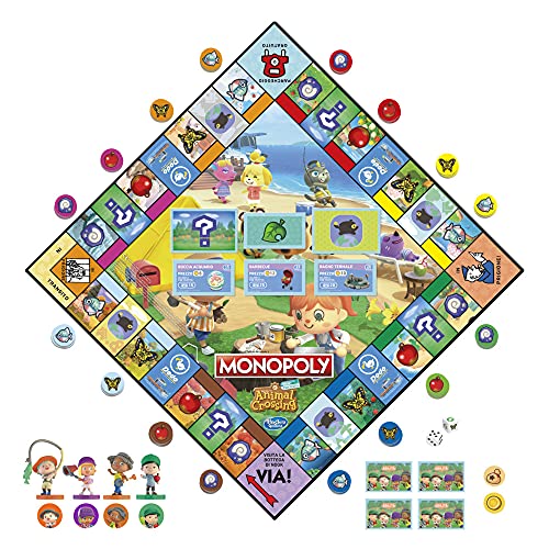 Monopoly Animal Crossing, gioco da tavolo da 8 anni - Hasbro Gaming