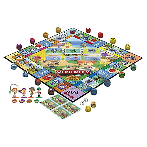 Monopoly Animal Crossing, gioco da tavolo da 8 anni - Hasbro Gaming
