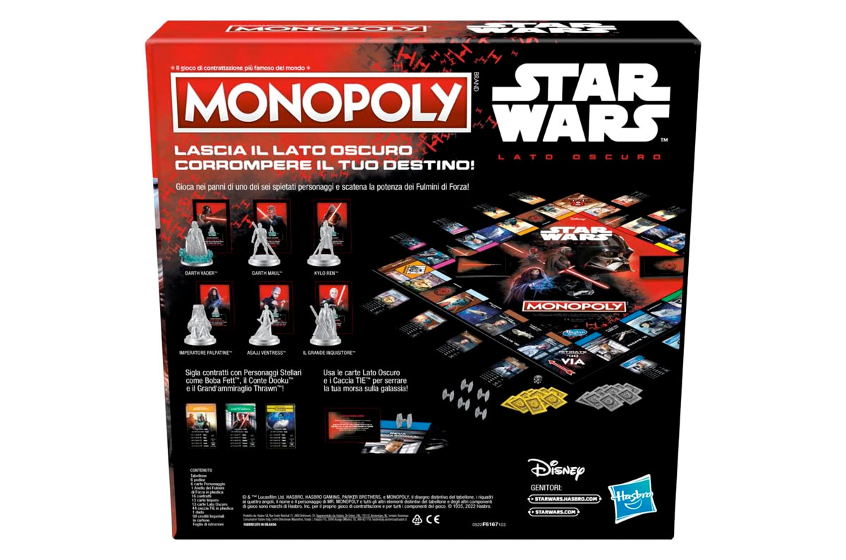 Istruzioni Monopoly Star Wars - Hasbro Gaming