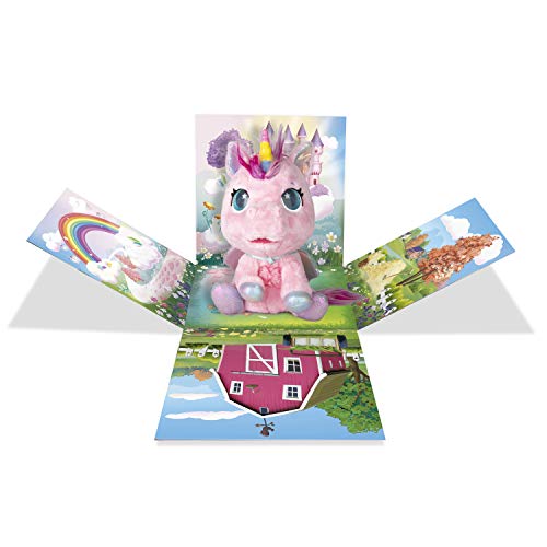My Baby Unicorn, pupazzo interattivo con 30 suoni e funzioni, Club Petz