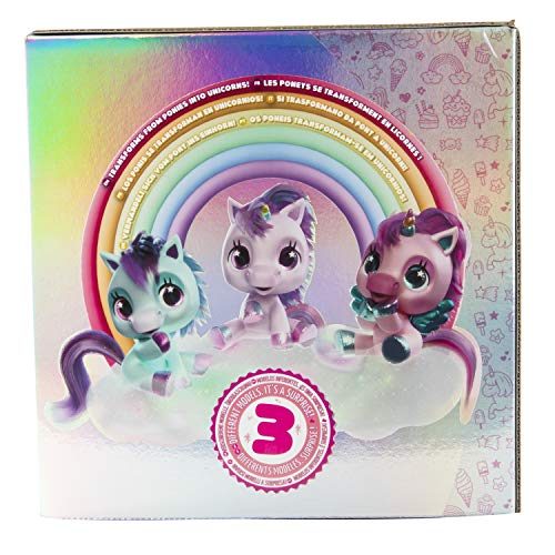 My Baby Unicorn, pupazzo interattivo con 30 suoni e funzioni, Club Petz
