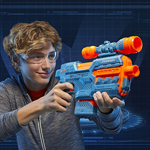 Nerf Elite 2.0 Phoenix CS-6, blaster motorizzato con 12 dardi Nerf Elite