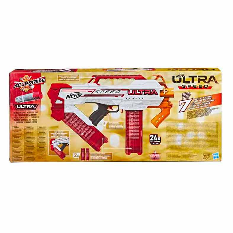 Hasbro Nerf Ultra Speed - Blaster Motorizzato lancia 7 dardi al secondo
